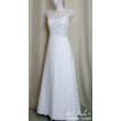 WD 150 Свадебное платье белое с рукавчиком кружево