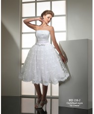 WD 116-1 Свадебное короткое пышное платье