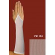 Перчатки из сеточки без пальцев до локтя PR 104