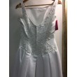 WD 088 Белое свадебное платье атлас