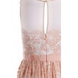 V 175 Кружевное платье в персиковом цвете