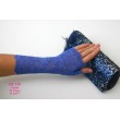 PR 159 Перчатки синие-васильковый цвет