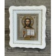 IK 006 Вінчальна пара біла 24х27см