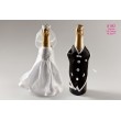 B 062 Костюмчики на шампанское жених и невеста комплект