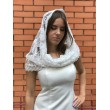 SHB 104 Капор-хомут кордове мереживо Айворі