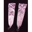 DPR 010-violet  Перчатки детские фиолетовые атласные