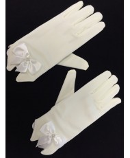 DPR 012 Перчатки матовые с пальчиками в цвете шампань