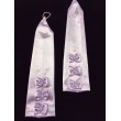 DPR 017-lilac Лиловые атласные перчатки с бантиками