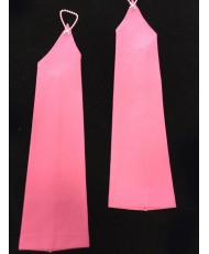 DPR 020-pink  Детские матовые розовые перчатки 