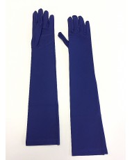 PR 116-1 Перчатки синие матовые выше локтя  