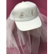 SH Cap 01 Кепка Bride с фатой на девичник