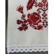 PL 147-domotk  Набір рушників і платочків бордо домоткане