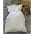 MI 100-len  Мішечок айворі фактурн льон