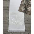 RU 108-EV-len Рушничок льон білий вишивка 20х150