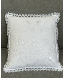 POD 126 Подушка нареченої бавовна біла 50х50