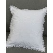 POD 052  Подушка нареченої бавовна біла 40х45