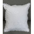 POD 052  Подушка нареченої бавовна біла 40х45