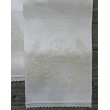 RU 145-linen-5401  Рушник льон білий-айв 30х150см