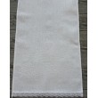PL 155-linen-tepl  Набір рушників та платочків біл льон  квіти