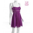 V 138 Розовое коктейльное платье из шелка  44р