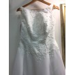 WD 088 Белое свадебное платье атлас